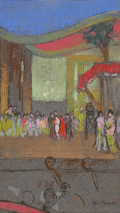 Bühnenbild für Oper von William Penhallow Henderson