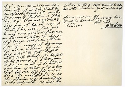 Brief von William Penn an Colonel Henry Sydney, 29. März 1681 von William Penn
