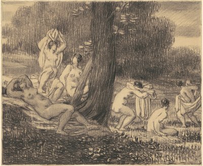 Badende von William Perkins Babcock