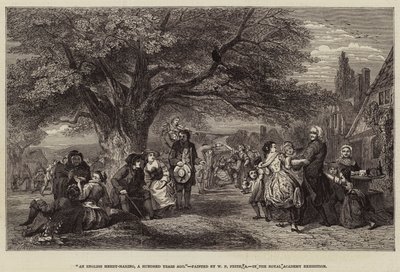 Ein englisches Fest vor hundert Jahren von William Powell Frith