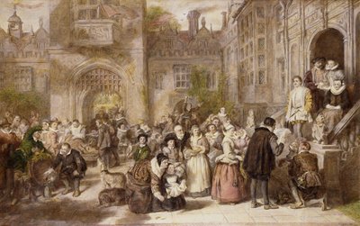 Erwachsenwerden in alten Zeiten, 1907 von William Powell Frith