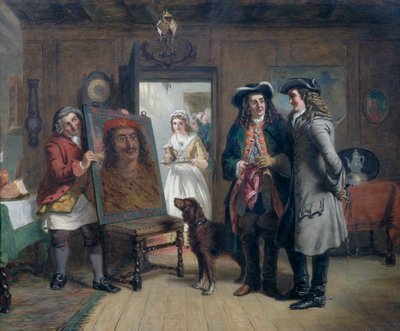 Sir Roger de Coverley und Addison mit 