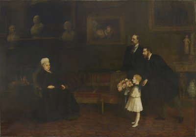 Vier Generationen: Königin Victoria und ihre Nachkommen von William Quiller Orchardson