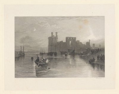 Caernarvon Castle, Wales von William Radclyffe