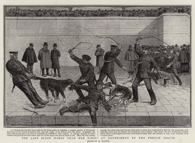 Der letzte Zustand schlimmer als der erste, ein Experiment der französischen Polizei von William Ralston