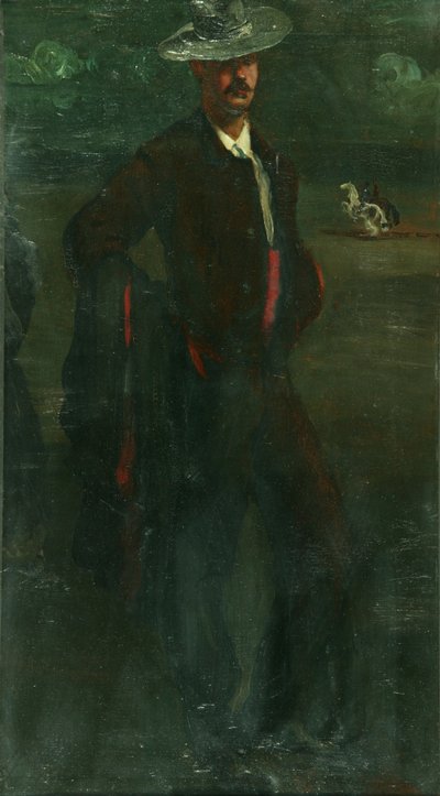 Ignacio Zuloaga als Torero von William Rothenstein