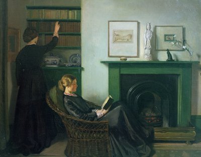 Die Browning-Leser von William Rothenstein