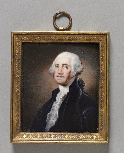 Porträt von George Washington, ca. 1790er Jahre von William Russell Birch