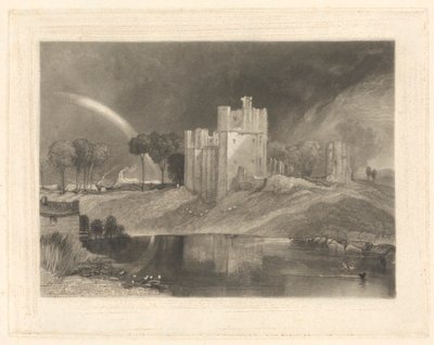 Brougham Castle, in der Nähe des Zusammenflusses der Flüsse Eamont und Lowther von William Say