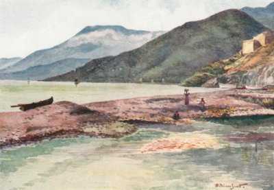 Italien und Frankreich, Mündung der Roya von William Scott