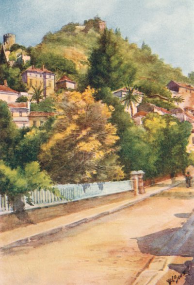 Straße in Hyeres von William Scott