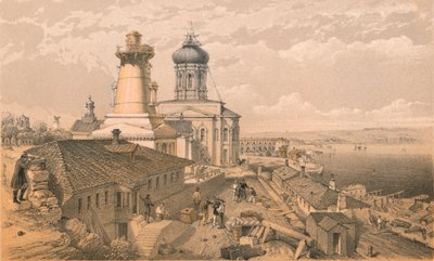 Die Admiralität, Sewastopol, 1856 von William Crimea Simpson
