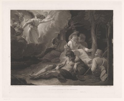 Verkündigung an die Hirten von William Skelton