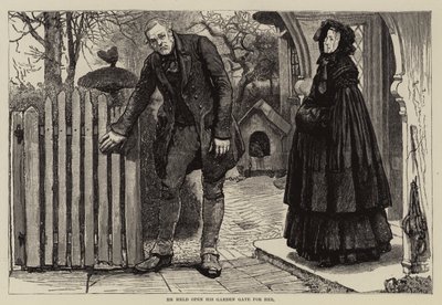 Illustration für Thirlby Hall, von W.E. Norris von William Small