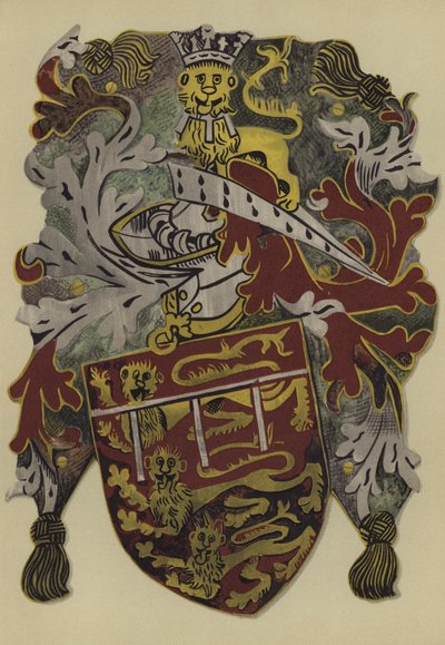 Sir John Mowbray, Earl von Surrey und Warenne, Herzog von Norfolk und Earl Marshal, 1472-1475-6 von William St John Hope