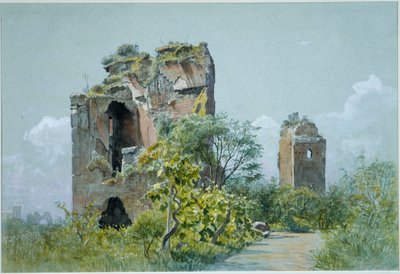 Trajansthermen (Sette Sale, Villa Brancaccio, Rom) von William Stanley Haseltine
