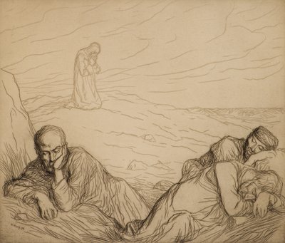 Die Agonie im Garten von William Strang