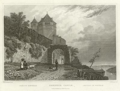 Burg Rheineck von William Tombleson