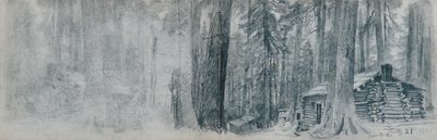 Skizzenbuch mit Landschaftsmotiven aus dem pazifischen Nordwesten von William Trost Richards