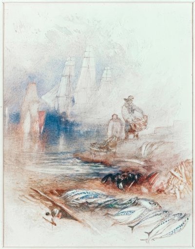 Makrelen am Strand von Joseph Mallord William Turner