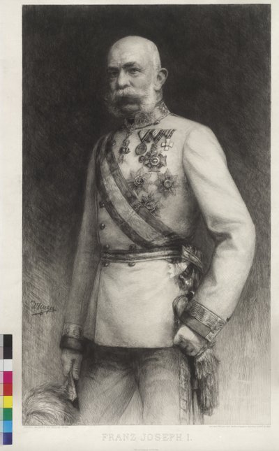 Franz Joseph I. in Galauniform eines Feldmarschalls von William Unger