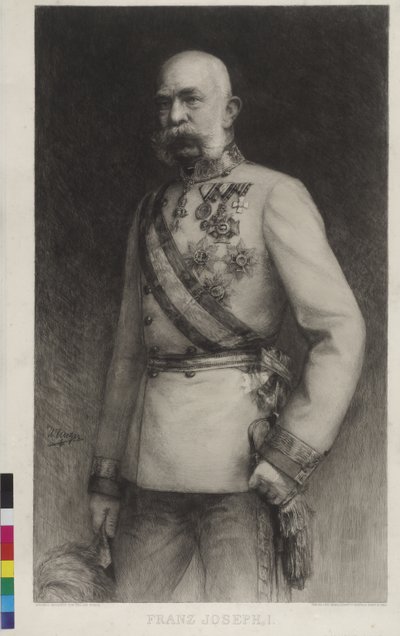 Franz Joseph I. in Galauniform eines Feldmarschalls von William Unger