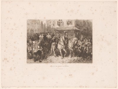 Einzug der Edlen in Brüssel, 1566 von William Unger