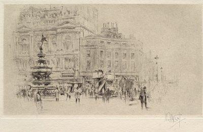 Piccadilly Circus von William Walcot