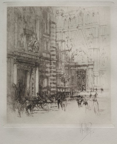 Das Baptisterium, Florenz von William Walcot