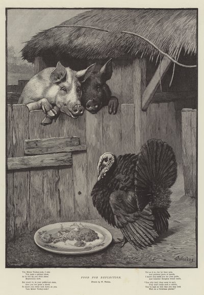 Nahrung für Reflexion von William Weekes