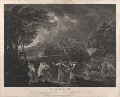 Macbeth und die Hexen von William Woollett