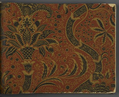 Tapetenmusterbuch, vor 1917 (Druck) von William and Company Morris
