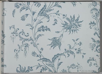 Tapetenmusterbuch, vor 1917 von William and Company Morris