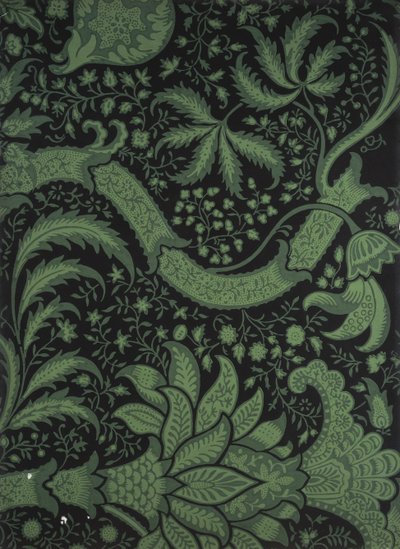 Tapetenmusterbuch, vor 1917 (Druck) von William and Company Morris