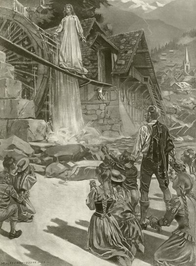 La Sonnambula, Akt III Szene ii von William de Leftwich Dodge