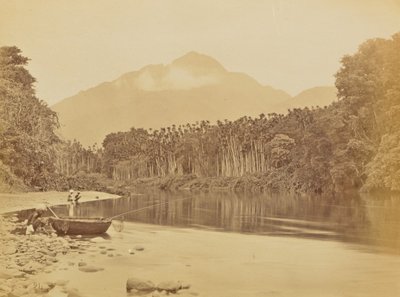 Landschaftsansicht mit Fluss von Willoughby Wallace Hooper