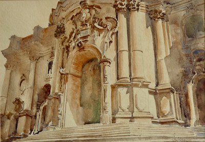 568 10 Uhr Schatten, S. Giorgio, Modica von Wilson Clive
