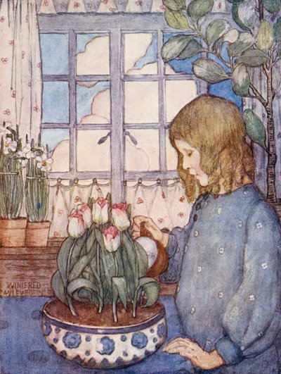 Kinderbuch der Gartenarbeit: Ein Zimmergarten im Frühling von Winifred Cayley Robinson