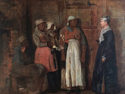 Ein Besuch der alten Herrin von Winslow Homer