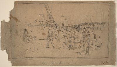 Vorrücken der Schützenlinie von Winslow Homer