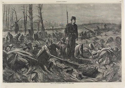 Armee des Potomac—Schlafend auf ihren Waffen von Winslow Homer
