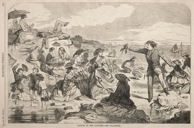 August auf dem Land - Die Küste, 1859 von Winslow Homer