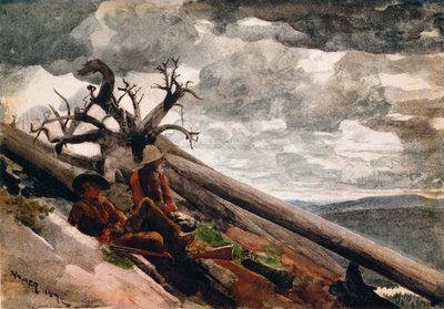 Verbrannter Berg von Winslow Homer