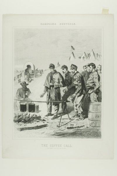 Kampagnenskizzen: Kaffeeruf von Winslow Homer