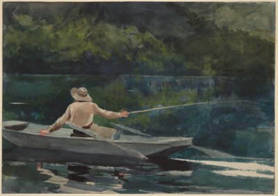 Casting, Nummer Zwei von Winslow Homer
