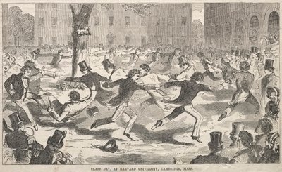 Class Day an der Harvard University, Cambridge, Massachusetts, 1858 von Winslow Homer