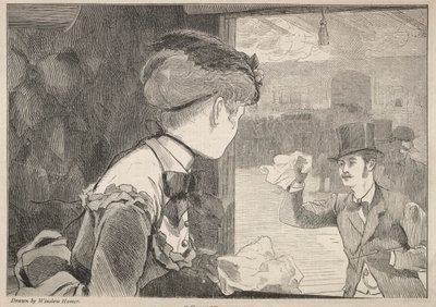 Komm!, 1869 von Winslow Homer