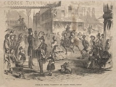 Ecke Winter, Washington und Summer Streets, Boston von Winslow Homer