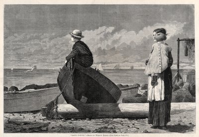 "Papa kommt!" von Winslow Homer
