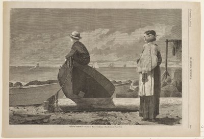 Papa kommt von Winslow Homer